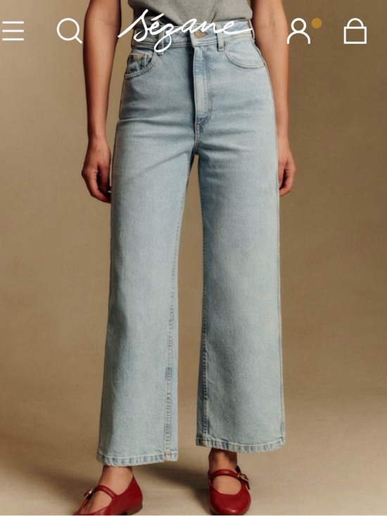 Sezane Denim - Sézane Le Crop Denim